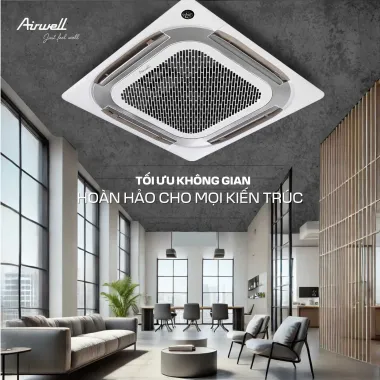 Máy lạnh âm trần Airwell 2Hp AMC18F-01M